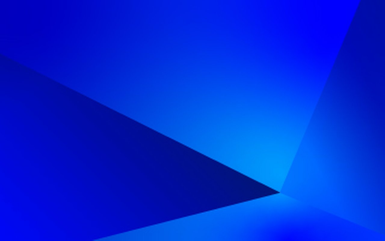 Blue diamond background image